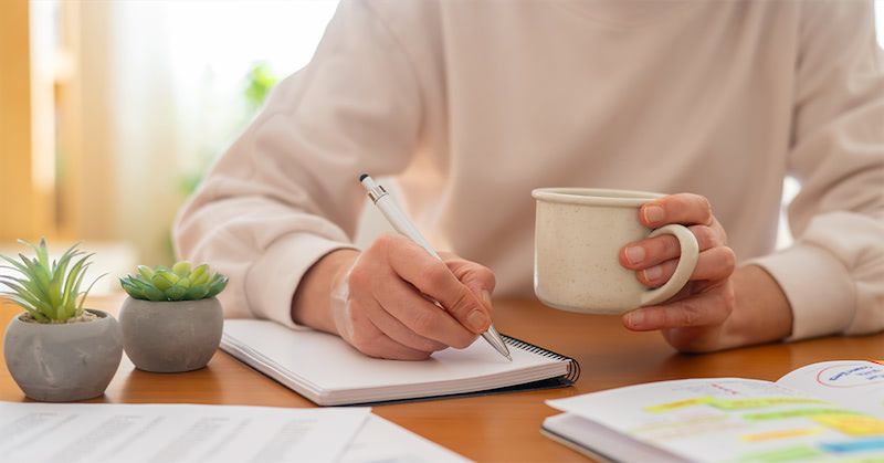 Escribe 3 cosas de agradecimiento